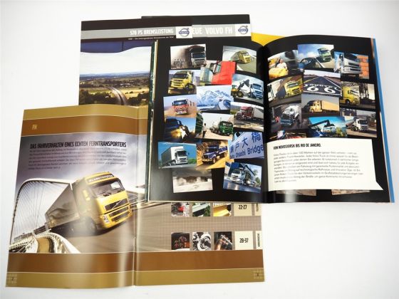 Volvo FH LKW 6x Prospekt Produktdaten 2006/07