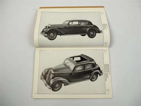 Mercedes Benz 170 DS Bm191 Ersatzteilliste Bildkatalog 1952