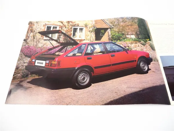 Nissan Stanza GL SGL 1.6 1.8 T11 Prospekt Brochure 1984