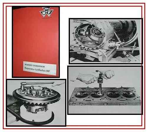 Massey Ferguson MF 133 Reparaturleitfaden Schlepper Werkstatthandbuch