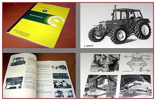 John Deere 2140 Traktor Betriebsanleitung