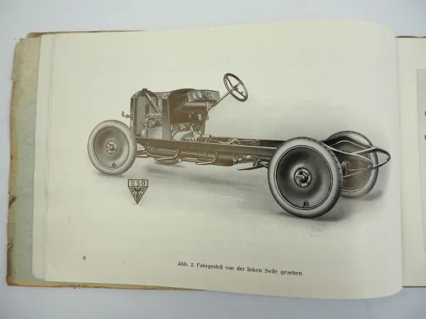 Adler 6/25 PS 6G PKW Ersatzteilkatalog Ersatzteilliste 1925