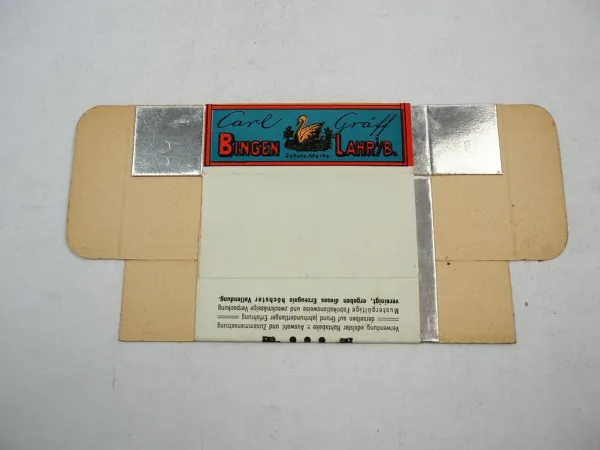 Admiral Tabak Feinschnitt 50 gr Verpackung 1910/20 Carl Gräff in Bingen Lahr i. B.