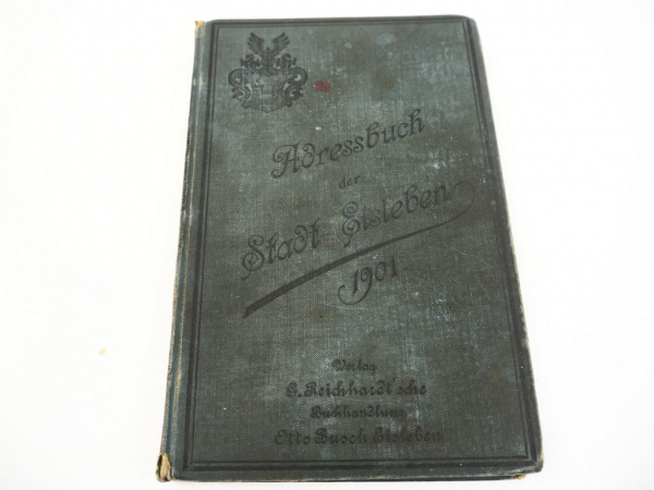 Adressbuch Geschäftshandbuch der Stadt Eisleben 1901