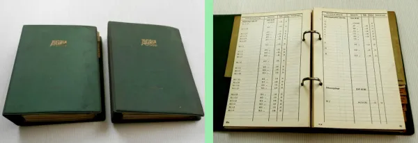 Agria Gesamt Ersatzteilliste Ersatzteilkatalog Preisliste 1960/62