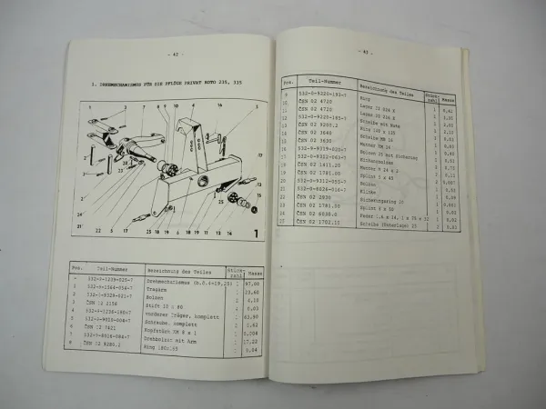 Agrozet Roudnice Privat Roto 235 335 Anbaupflug Betriebsanleitung Ersatzteilliste