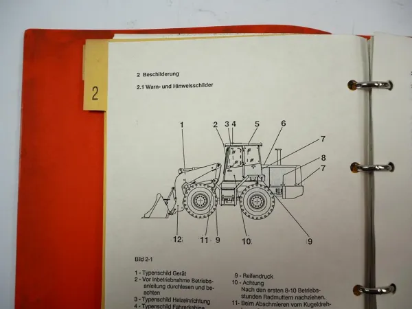 Ahlmann AS15 AS18 Schwenklader Betriebsanleitung Bedienung Wartung 1992