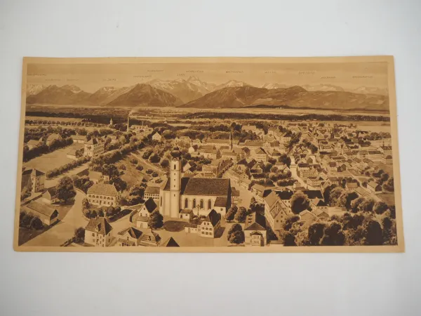 AK Bad Aibling Oberbayern Großformat ungelaufen ca. 1900/20