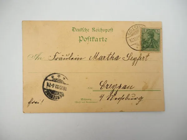 Ak Litho Gruss aus Bleicherode Badehaus Bleichethal 1900 Sollstedt Thüringen