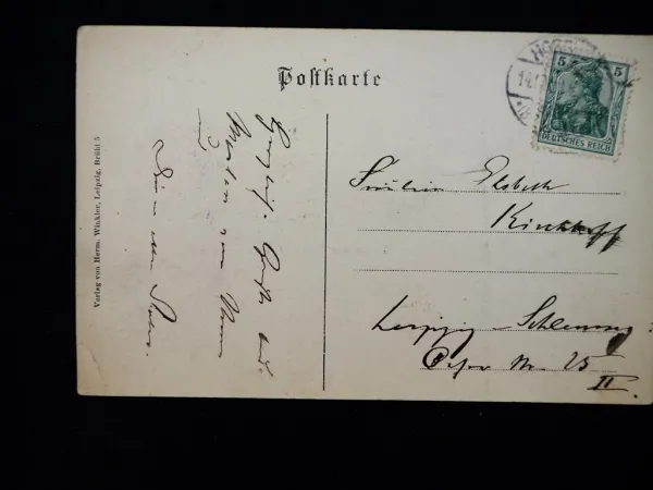 AK Maaslau Maßlau Horburg Merseburg Gasthaus Grüne Aue M. Plötzke ca. 1910 gelaufen