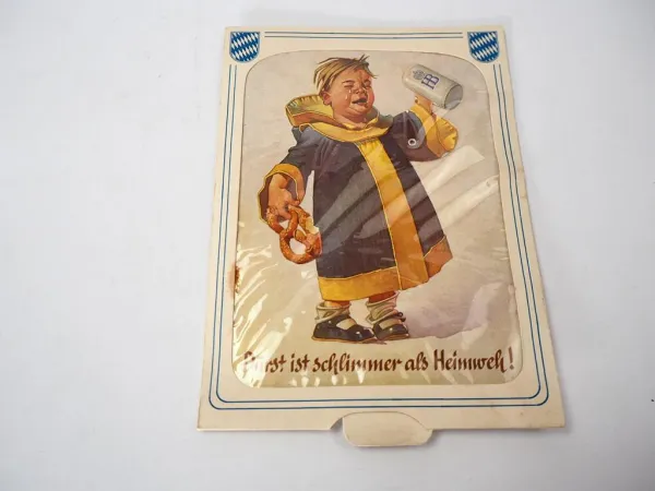 AK Oktoberfest München 1958 Hofbräu Bierwerbung