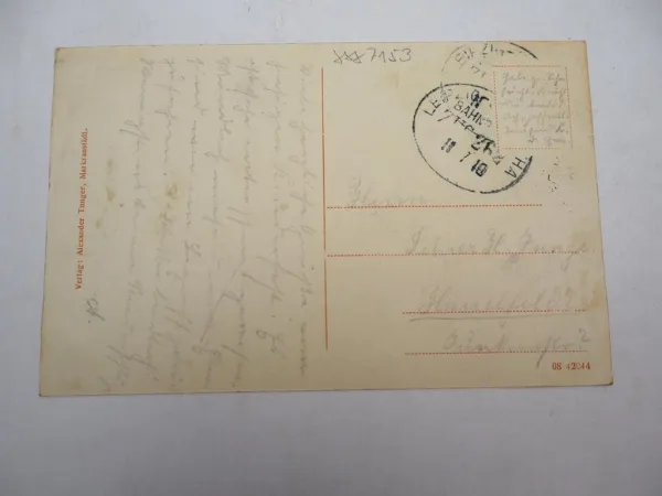 AK Postkarte Markranstädt Bahnhofstrasse Postamt ca. 1910 Sachsen