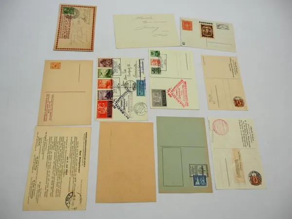 AK Postkarten 11x Österreich 1911 bis 1946