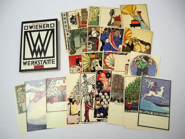 AK Postkarten Wiener Werkstätte Neuauflage Molden Brandstätter Edition