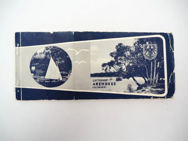 AK Postkartenmappe Luftkurort Arendsee Altmark DDR Sachsen-Anhalt 1959