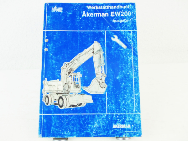Akerman EW200 Werkstatthandbuch Reparaturanleitung Ausgabe 1 wohl 1994