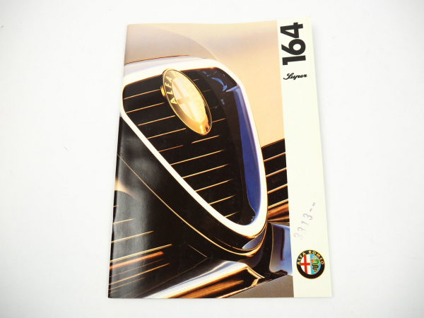 Alfa Romeo 164 Super PKW Prospekt 1994