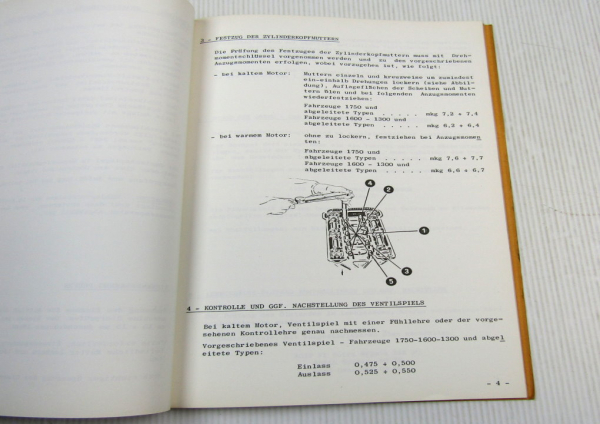 Alfa Romeo Anleitung für A B Gutscheine Kilometerabschnitte Checkheftes 1971
