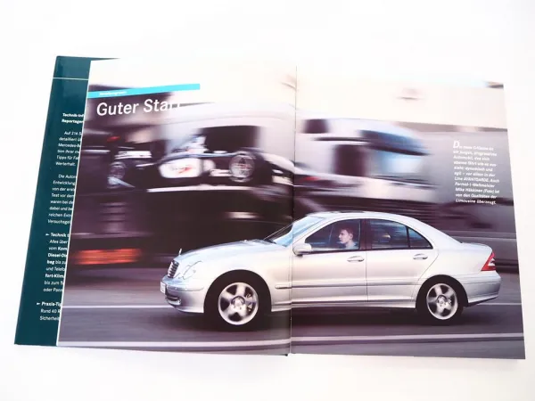 Alles über die Mercedes Benz C Klasse W203 Technik transparent Ch. Vieweg 2000