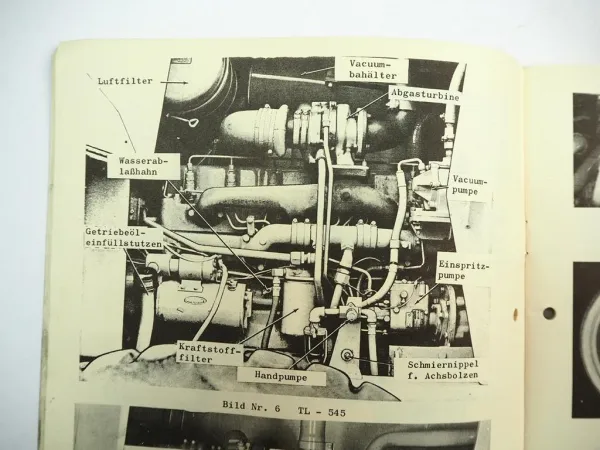 Allis Chalmers TL 545 645 745 Radlader Bedienungsanleitung Betriebsanleitung