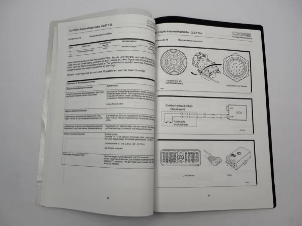 Allison CLBT 755 Automatikgetriebe Schulungsunterlage Service Training 2005