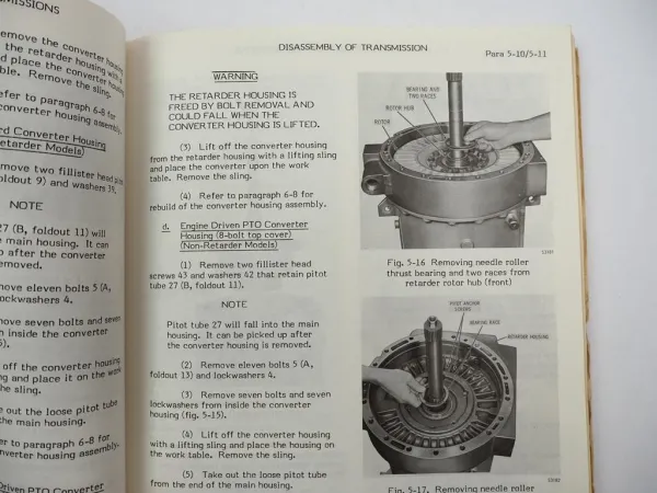 Allison CT CBT CLT CLBT VCLT 750 Automatic Transmission Service Manual 1978