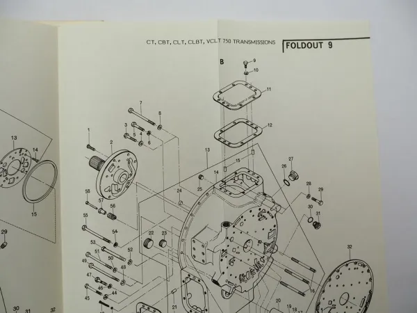 Allison CT CBT CLT CLBT VCLT 750 Automatic Transmission Service Manual 1978