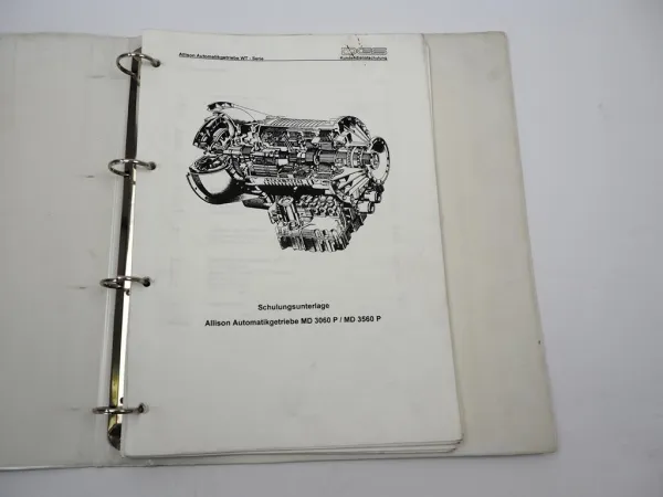 Allison WT Serie Automatikgetriebe MD 3060 3560 P Schulung Bedienung ca. 1995