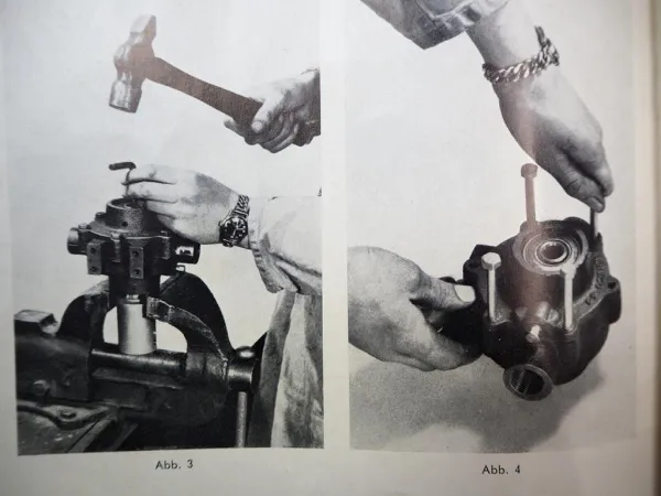 ALRECO Rollen Pumpe 206K 55K 85K Reparaturanleitung für Werkstätten Jacoby