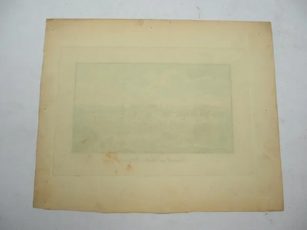Alter Stich Astrachan Russland Hafen Wolga ca. 1830 J. Blaschke