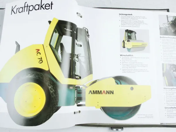 Ammann AV12 -16 23 - 32 75 95 AC70-180 TLM96 Prospekte Elektrik Hydraulik Schema