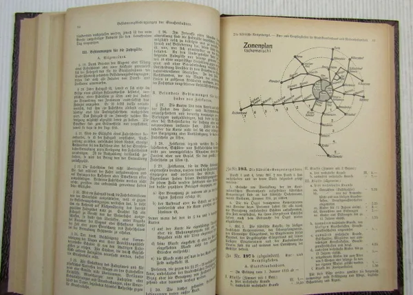Anhang zum Adressbuch der Stadt Chemnitz 1912 Ausgabe ca 1970/80 neu gebunden