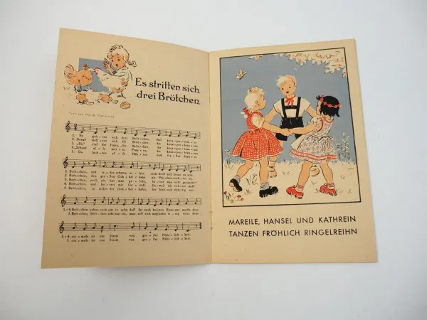 Antikes Kinderbuch Allerlei von Klein Marei von Ilse Lissig ca. 1947