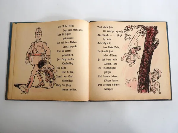 Antikes Kinderbuch Putzis Freud und Leid von Joachim Rohde 1941