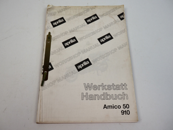 Aprilia Amico 50 Fahrgestell eparaturanleitung Werkstatthandbuch