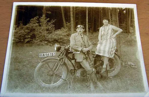 Ardie Motorrad Kraftrad Foto um 1925/30