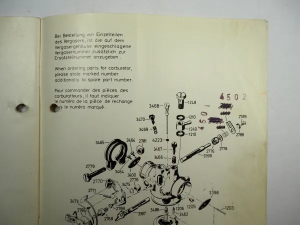 AS Motor AS26 AH8 H8 Allmäher Motormäher Betriebsanleitung Ersatzteilliste 1983