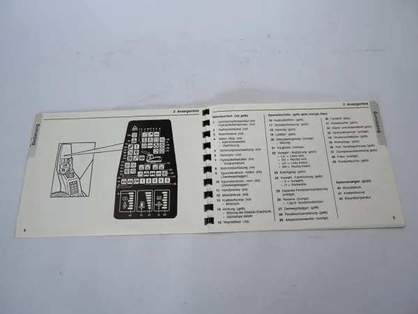 Atlas 1704 1804 Mobilbagger Kurz - Betriebsanleitung 1992
