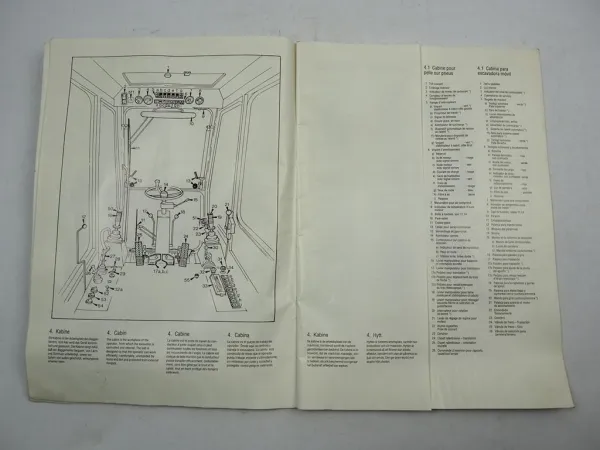 Atlas 1704 LC Hydraulikbagger Raupenbagger Betriebsanleitung Wartung 1988