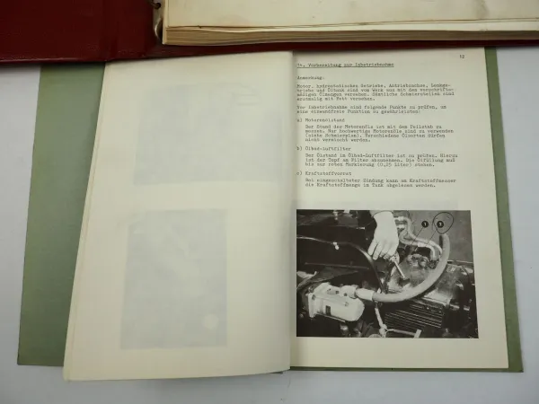 Atlas 25D 1,2 to Gabelstapler Betriebsanleitung Ersatzteilliste 1968 Perkins