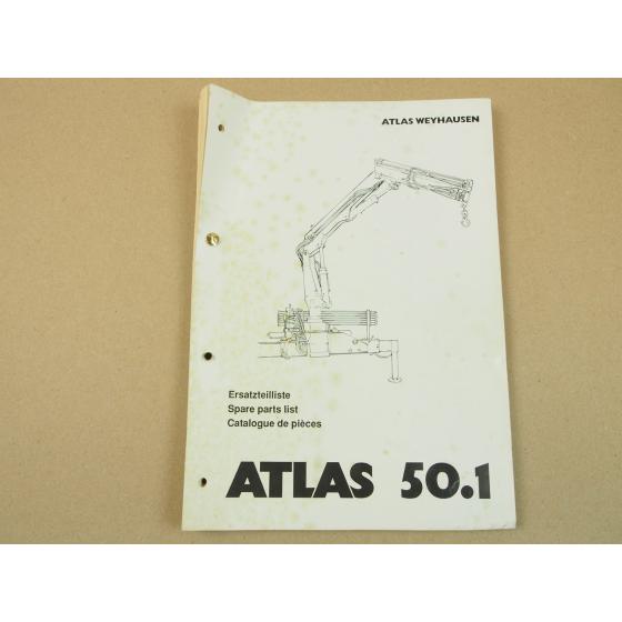 Atlas 50.1 Ersatzteilliste Parts List Catalogue de pieces Ausgabe 10/1996