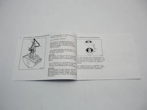Atlas 50.1 Kran Betriebs- u. Wartungshandbuch