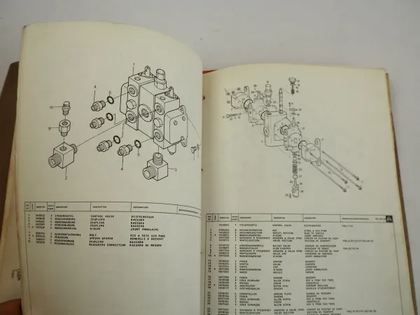 Atlas AB 100 Ersatzteilliste Spare parts list Catalogue de pieces