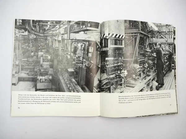 Auch das ist Opel 1962 Firmengeschichte Wegweiser für Mitarbeiter