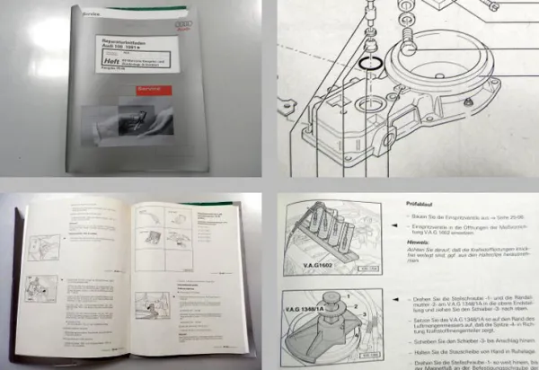 Audi 100 C4 Werkstatthandbuch 2,0l KE-Motronic ACE