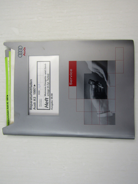 Audi A3 8L Werkstatthandbuch Turbo 1.8l Motronic AJQ AQA Einspritzanlage