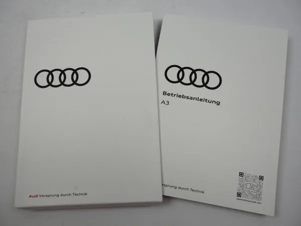 Audi A3 8Y RS3 S3 Betriebsanleitung Bedienung Bordmappe 11/2025 Bordbuch Deutsch
