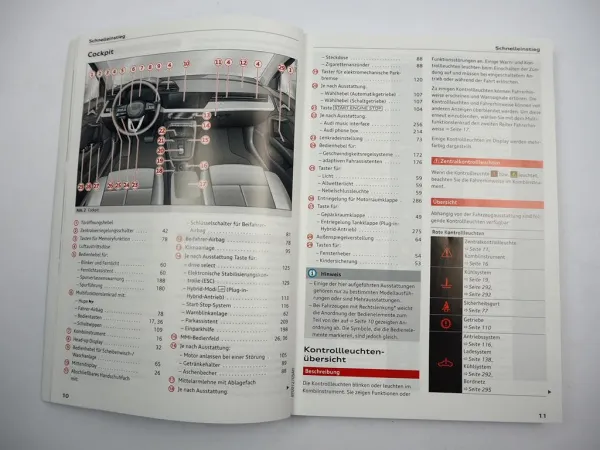 Audi A3 8Y RS3 S3 Betriebsanleitung Bedienungsanleitung 11/2021 Bordbuch Deutsch