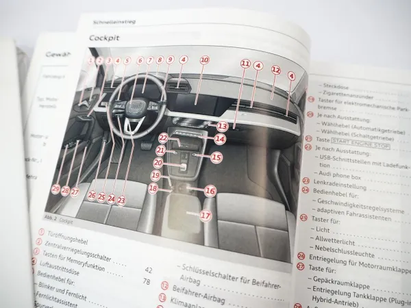 Audi A3 8Y RS3 S3 Betriebsanleitung Bedienungsanleitung 6/2022 Bordmappe deutsch
