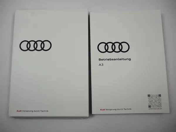 Audi A3 8Y RS3 S3 Betriebsanleitung Bedienungsanleitung Bordmappe 11/ 2024